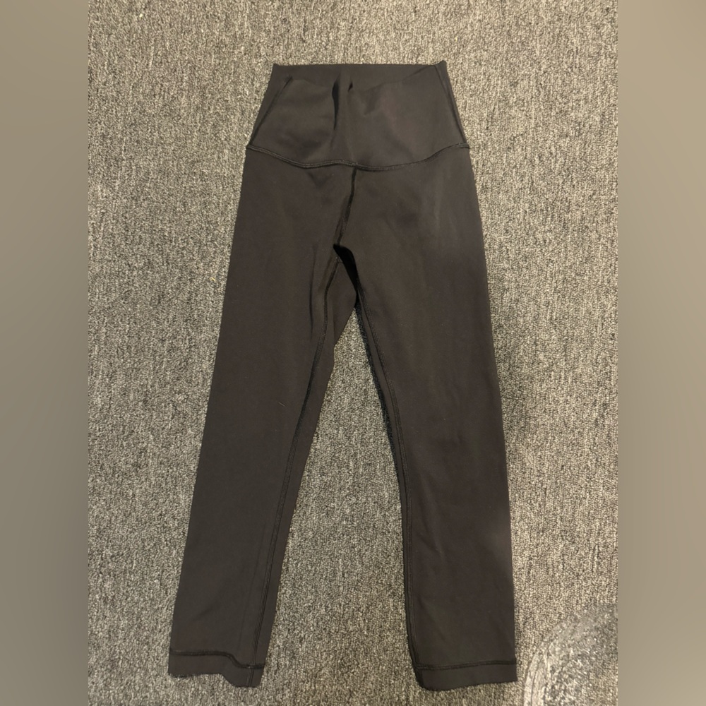 Lululemon Cropped Leggings Black Size 2